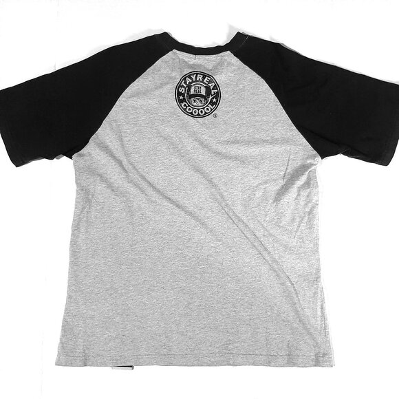 StayReal Stay Real Cool shirt size XL short sleeve Raglan Ashin x NO2GOOD tee - Picture 8 of 8